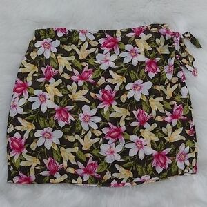 Floral‎ Beach/Pool Wrap Skirt